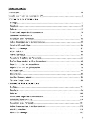 Annal BAC EN POCHE SVT by Tehua