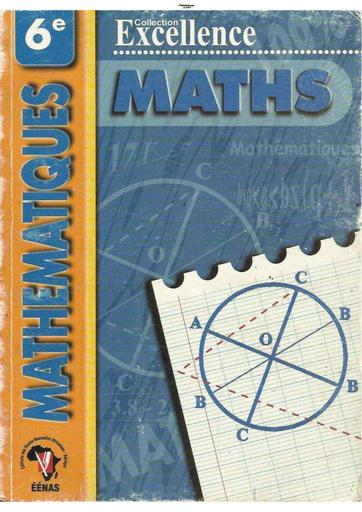 LIVRE COLLECTION EXCELLENCE MATHS 6ième by TEHUA