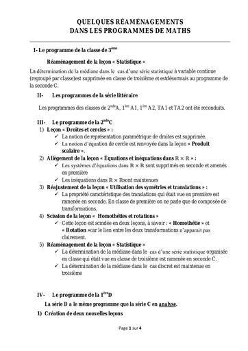 Réamenagements Maths 2024 by Tehua