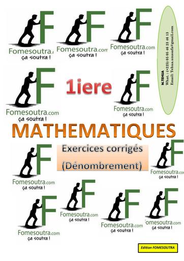 Exo corrigé Maths Denombrement 1iere By Tehua.pdf