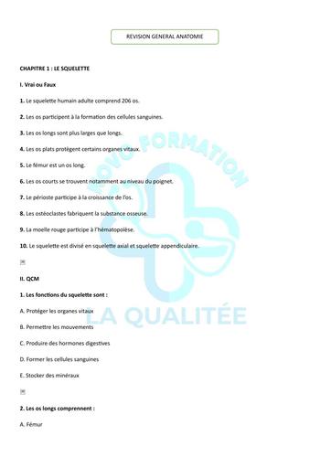 INFAS REVISION ANATOMIE 1 AS BY TEHUA