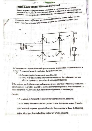 SUJET BTS PREPA ELECTRONIQUES 4 BY TEHUA