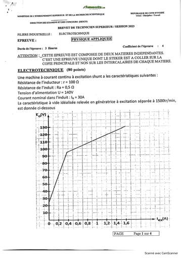 SUJET BTS 2023   PA   ELT ELECTRONIQUE ANALOGIQUE BY TEHUA