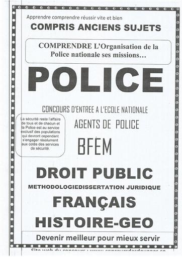 Doc de prepa concours de police by Tehua