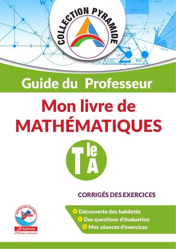 Corrigé PYRAMIDE Maths Tle A by Tehua