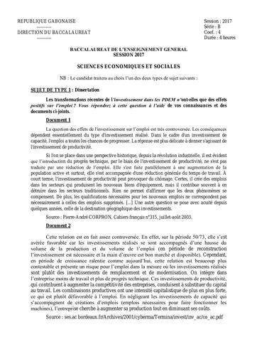 BaC B SES 2017 GABON DJAHASHIKAN