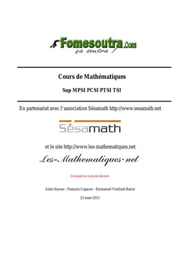 Math tous unités