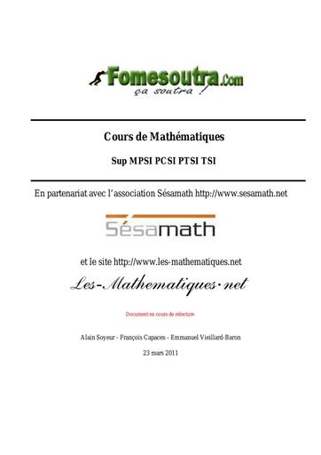 Math tous unités