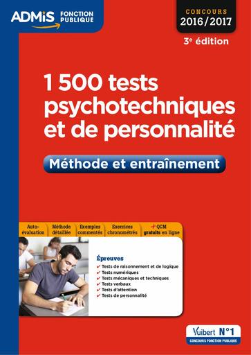 1500 tests psycho technique et de personnalité