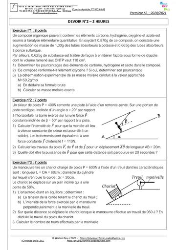 1ereS2 phy chim 2021 WahabDiop