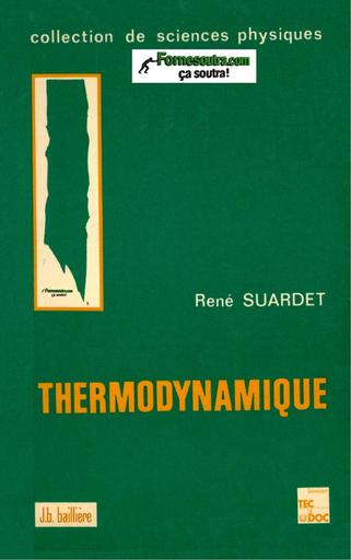 SUP PHYSIQUE Livre Thermodynamique by TEHUA
