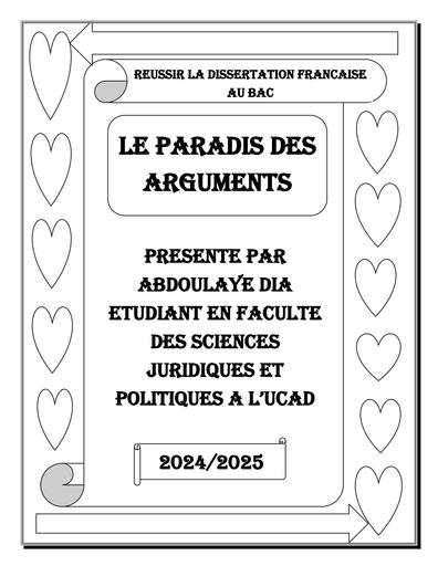 Document de FR LE PARADIS DES ARGUMENTS By Tehua