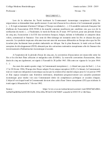 SUPPORT GEO Tle THEME 3 L2 DOC3