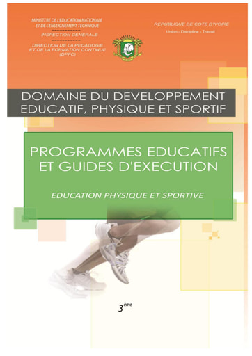 Programmes éducatifs et guides d’exécution EPS 3eme