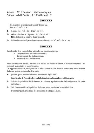 BAC 2016 MATHS SErie A2 et H by Tehua.pdf