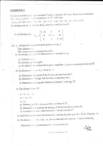 MATHS GENERALE ET PROBABILITE