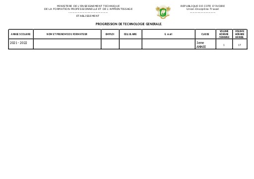 3A BT TECHNO GENERALE AFFUTAGE
