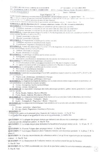 EXAM.MATERIAUX DE L'ECORCE CBG1 S1 2022(UFHB).pdf