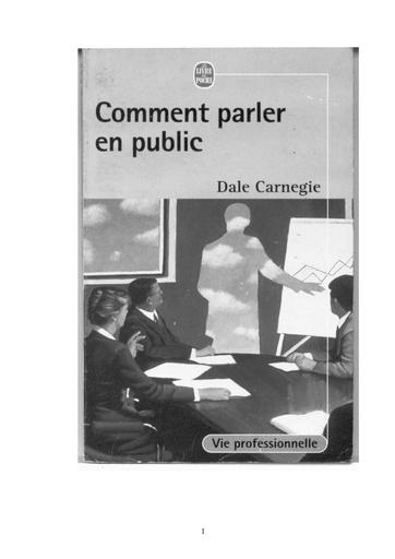 comment parler en public