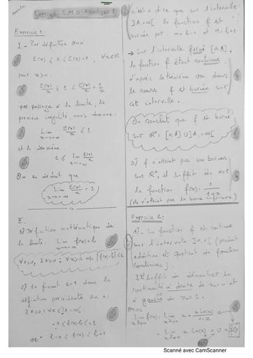 Solution Examen1 Analyse 1 MI L1 Jijel BY TEHUA