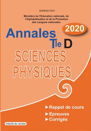 Annales sciences physiques tle d