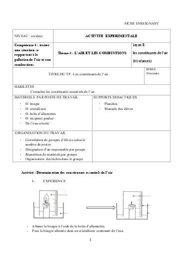 FICHE 8 Les constituants de l'air  SPOdocx
