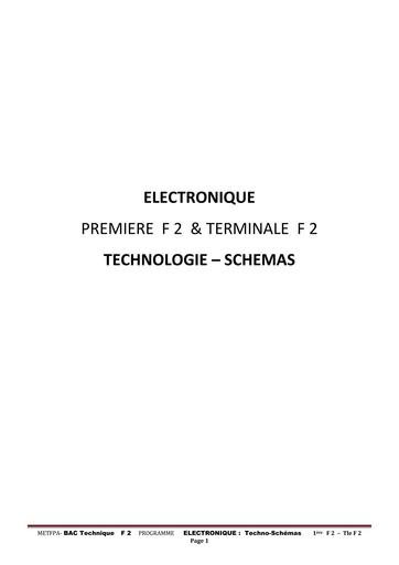 9 1  Technologie schémas