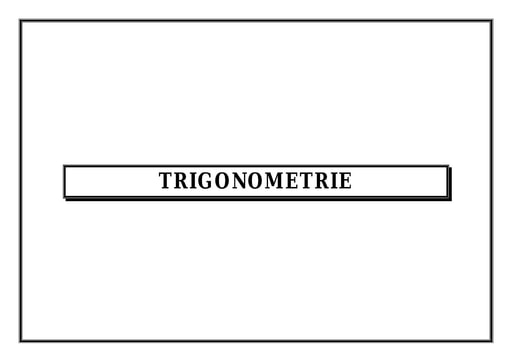 Fiche resume programme de maths TleD