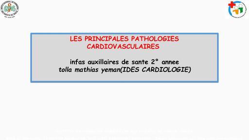 INFAS Cours sur les Principaux pathologies cardiovasculaires by TEHUA