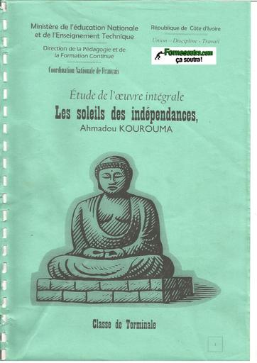 FACILITATEUR LES SOLEILS DES INDEPENDANCES CLASSE Tle BY TEHUA