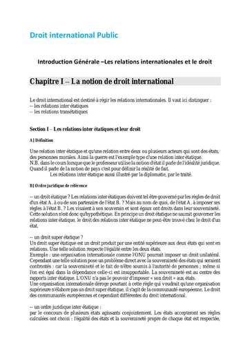 Droit international public