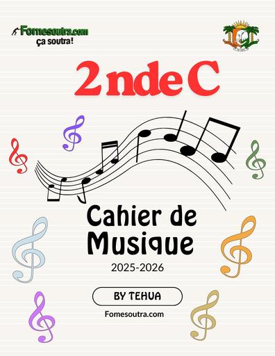 COURS EDUCATION MUSICALE 2nde C EN By TEHUA (1)