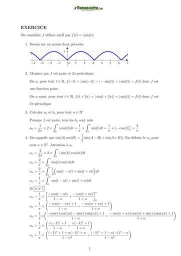 TP BTS exercice Fourier 10 CORRIGE BY TEHUA