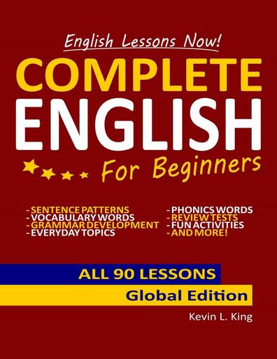 Complete English For Beginners All 90 Lessons Book (Exercices corrigés) by Tehua