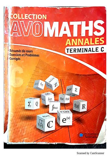 Collection AVOMATHS ANNALS Tle C by Tehua