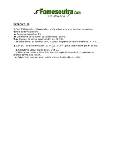 TP 4 équations différentielles trigonométrique maths niveau Terminale D