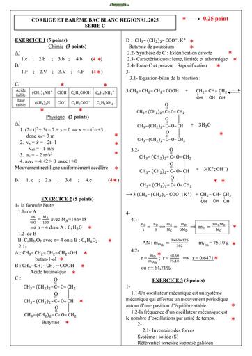 SUJET PC BAC BLANC C REGIONAL 2025 CORRGE BY TEHUA