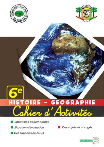 Support de cours HG cahier ENS Complet apc 6ième by Tehua