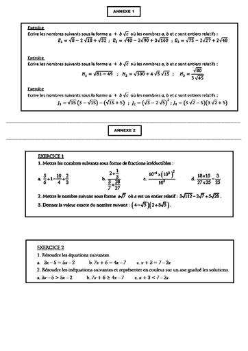 Cours de maths 2nde A by M.Tehua