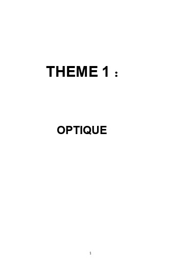 Leçon 4   Analyse et synthèse de la lumière blanche