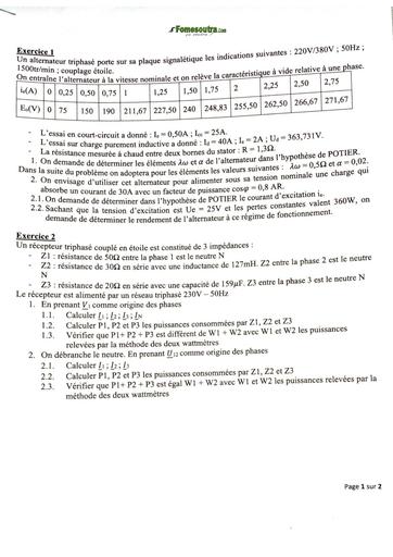 SUJET BTS PREPA ELECTRONIQUES 3 BY TEHUA