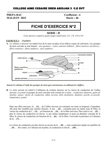 FICHE PREPA SVT BAC FICHE 2 1