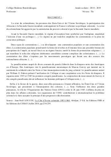 SUPPORT HIST Tle THEME 2 L 1 DOC1