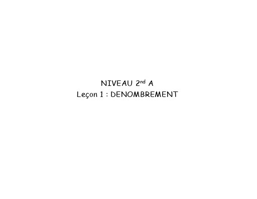 FICHE DE COURS MATHS APC 2nde A 3  Denombrement by TEHUA