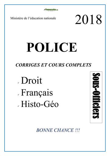 Fascicule Concours Police Nationale by TEHUA