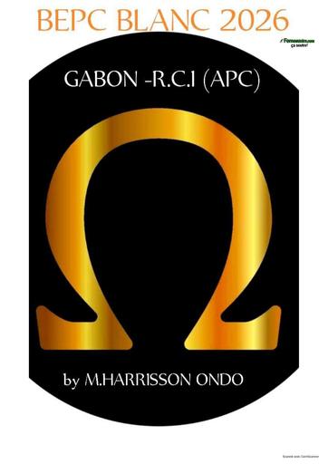DOCUMENT DE PREPA BEPC BLANC 2026 GABON ET RCI BY TEHUA