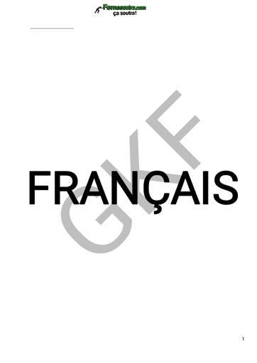 Infas CONCOURS 2018 DOC COURS DE PREPARATION BY TEHUA