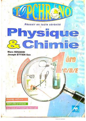 Top Chrono PC 1ère C & D by TEHUA