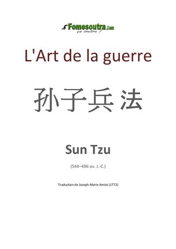 Art de la guerre