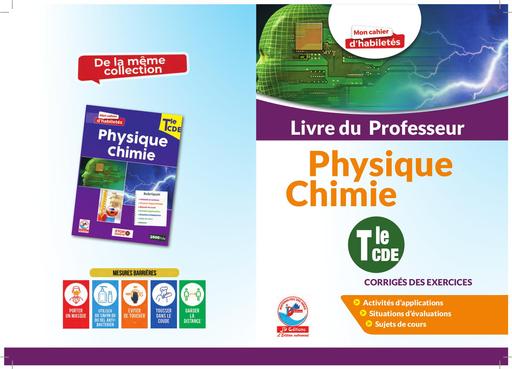 Sujet de Physique-Chimie Première C Lycée Classique Abidjan 2023